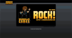 Desktop Screenshot of headbangergames.com